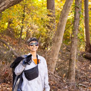 Shepherd parkway cleanup with Ward 8 Woods